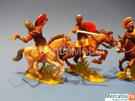Солдатики 1/32 DSG Карфагенская кавалерия 4 фигуры 3