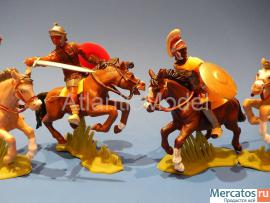 Солдатики 1/32 DSG Карфагенская кавалерия 4 фигуры 5
