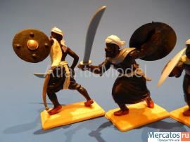 Солдатики 1/32 DSG Средневековые арабы 6 шт 5