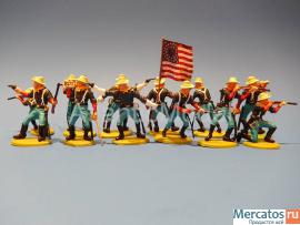 Солдатики 1/32 DSG Пешая 7-я кавалерия 12 фигур 5