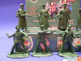 Солдатики 1/32 Красная армия 1 продолжение 2
