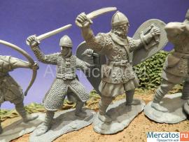 Солдатики 1/32 CONTE Норманы set 2 set 1 Семь шт