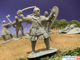 Солдатики 1/32 CONTE Норманы set 2 set 1 Семь шт 8
