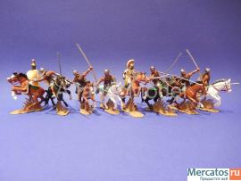 Солдатики 1/32 DSG Конные карфагеняне 8 фигуры 4 5