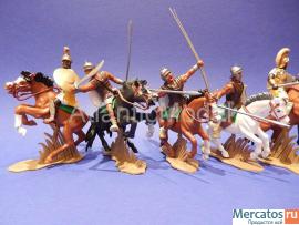 Солдатики 1/32 DSG Конные карфагеняне 8 фигуры 4 6
