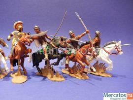 Солдатики 1/32 DSG Конные карфагеняне 8 фигуры 4 8