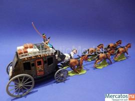 Солдатики 1/32 DSG Дилижанс Федеральной армии США 5
