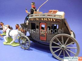Солдатики 1/32 DSG Дилижанс Федеральной армии США 6