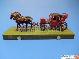 Модели 1/43 Brumm Карета Паулина Бонапарт 1800 год 2