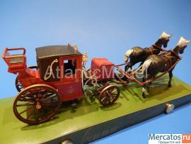 Модели 1/43 Brumm Карета Паулина Бонапарт 1800 год 8