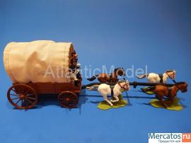 Солдатики 1/32 DSG Обоз Французской артиллерии Нап 7