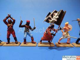 Солдатики 1/32 DSG Морские разбойники 6 фигур 6 по 4