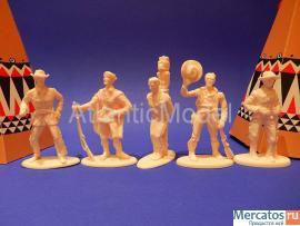 Солдатики 1/32 Linde Герои приключений 5 Вестерн 2