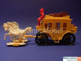 Солдатики 1/32 Hofler Дилижанс Четвертый набор