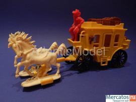 Солдатики 1/32 Hofler Дилижанс Четвертый набор 6