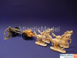 Солдатики 1/32 Hofler Артиллерия раненый солдат US 5