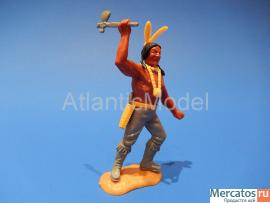 Солдатики 1/32 Timpo Индейцы Дакота 3 фигуры Тотем 5