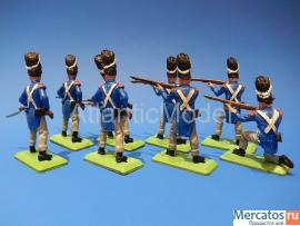 Солдатики 1/32 Britains Французская гвардия Пехота 4