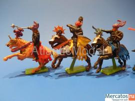 Солдатики 1/32 Britains Сарацины конные Раритет 5 4