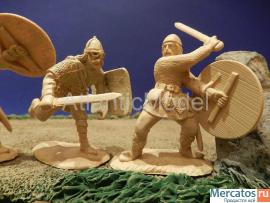 Солдатики 1/32 CONTE Викинги 3 шт Первый комплект