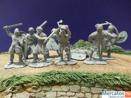 Солдатики 1/32 CONTE Норманны set 2 Второй набор 5
