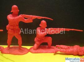 Солдатики 1/32 CONTE 24 пехотный 7 шт Набор 3 5