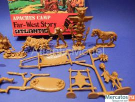 Солдатики 1/32 Atlantic Стоянка Апачи Первый 18 3