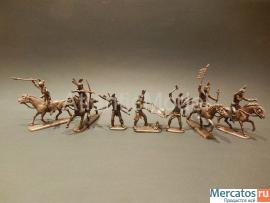 Солдатики 1/32 Atlantic Сиу-Сидящий Бык Первый 4