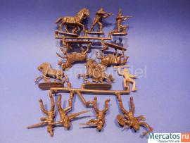 Солдатики 1/32 Atlantic Джеронимо Апачи Пятый 7 8
