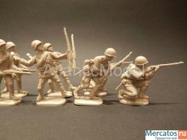 Солдатики 1/32 ESCI Советская пехота Третий 12 шт 7