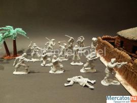 Солдатики 1/32 Barzso Пираты Остров сокровищ 13 шт 5