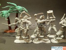 Солдатики 1/32 Barzso Пираты Остров сокровищ 13 шт 10