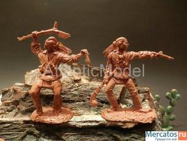 Солдатики 1/32 Barzso Индейцы Чероки Третий 7 шт 6