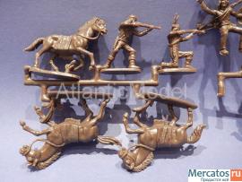 Солдатики 1/32 Atlantic Джеронимо Апачи Восьмой 6 9