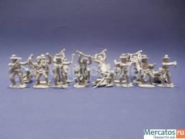 Солдатики 1/32 Paragon Аламо защитники Первый Серый 2