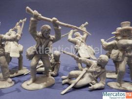 Солдатики 1/32 Paragon Аламо защитники Первый Серый 10