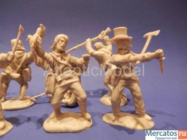Солдатики 1/32 Paragon Аламо защитники Третий Беже 8
