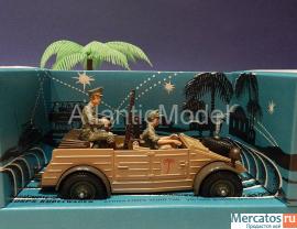 Солдатики 1/32 Britains Автомобиль Кюбельваген Африка корпус 10