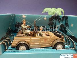 Солдатики 1/32 Britains Кюбельваген в коробке Африка Второй