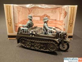 Britains 1/32 Гусеничный мотоцикл Кеттенкрад второй 6