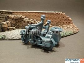 Солдатики 1/32 Atlantic Мотоцикл БМВ Не комплект 3