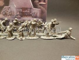 Солдатики 1/32 conte Полный набор в коробке 11 поз 3