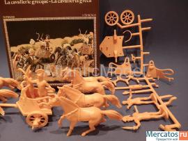 Солдатики 1/32 Atlantic Греки Две квадриги коробка 4