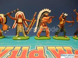Солдатики 1/32 Britains Индейцы шесть фигур второй 5