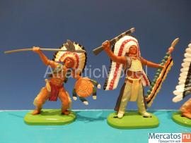 Солдатики 1/32 Britains Индейцы шесть фигур второй 6