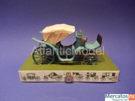 Солдатики 1/43 Brumm Карета Милорд Бирюзовый цвет 2