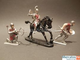 солдатики 1/32 Supreme Рыцари Черная лошадь TSSD 2