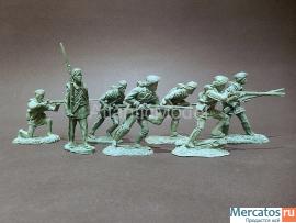 солдатики 1/32 Barzso Рейнджеры Роджерса в атаке 7 10