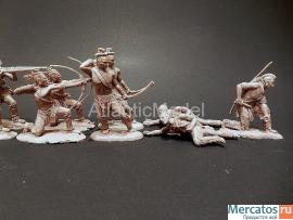 Солдатики 1/32 Barzso Индейцы Шайенны тринадцать 9