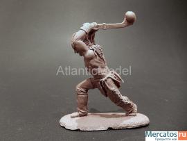 Солдатики 1/32 Barzso Шайенны четыре фигуры 9